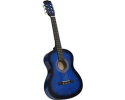 vidaXL 3/4 Klassieke Gitaar Blauw - Beginner - afbeelding 1