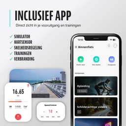Productfoto van Activora Hometrainer - App & Hartslagfunctie