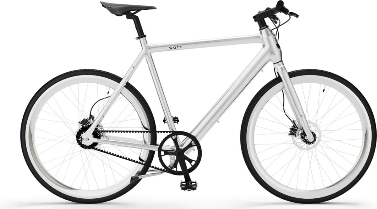 Watt Watt Brooklyn e-bike heren - retro design, licht, 250W