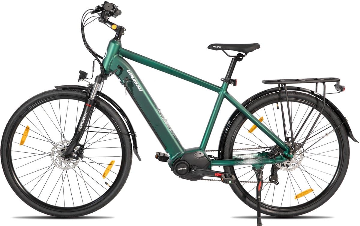 HILAND Allanton Elektrische Mountainbike 27,5 inch – E-MTB Unisex met Hydraulische Schijfremmen – 250W Motor – 36V 10.4Ah Accu – 7 Versnellingen