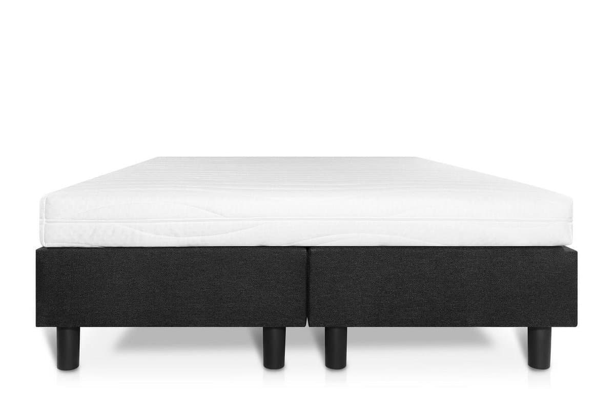 Boxspring Student Basic Zwart 180x200 - Comfort Foam