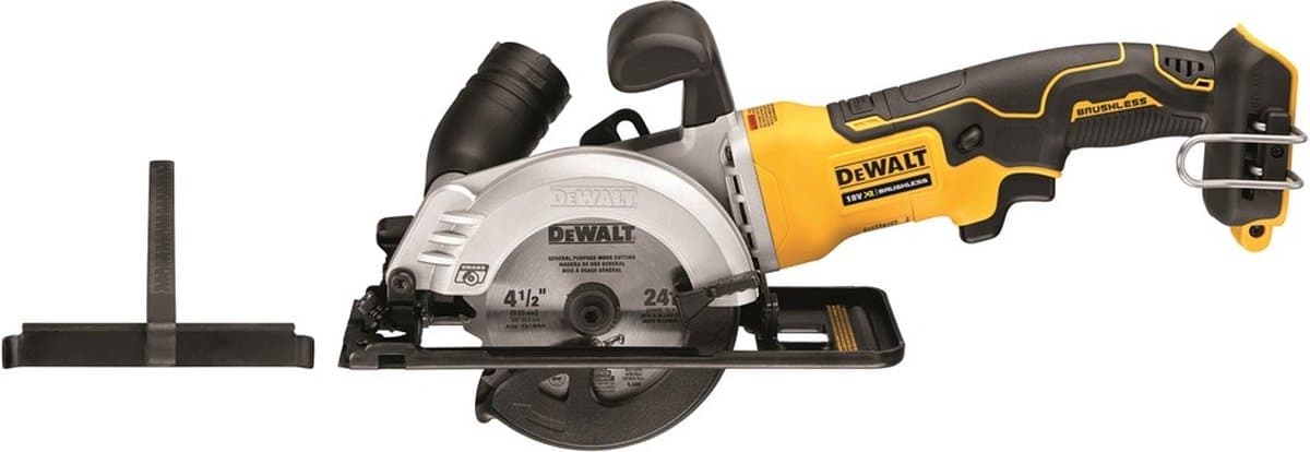 DeWALT DCS571NT: compacte 18V cirkelzaag 115mm body