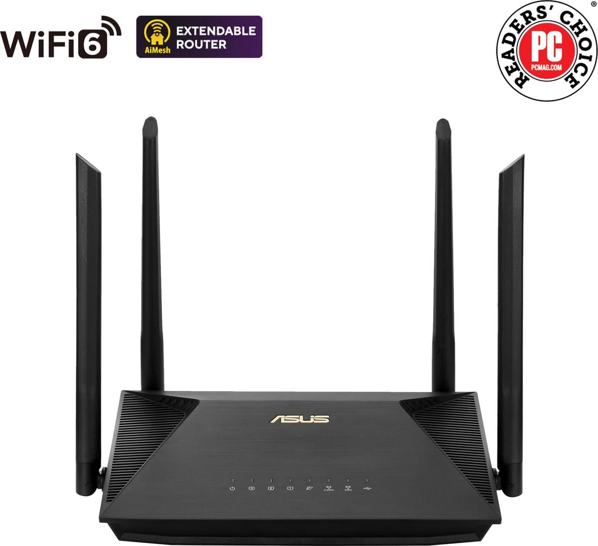 ASUS RT-AX53U: WiFi 6-router met 4G/5G-usb en AiMesh