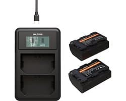 Voltière Accu Set voor Sony Cameras