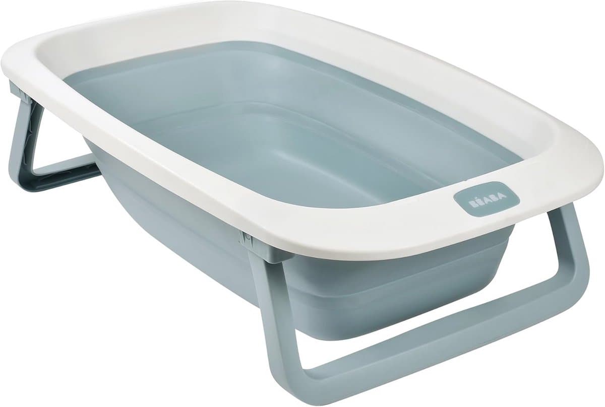 Opvouwbare Babybadkuip - Ultra Compact, Antislip Voeten, Gemakkelijk Opslag - 29L - Blauw - afbeelding 1