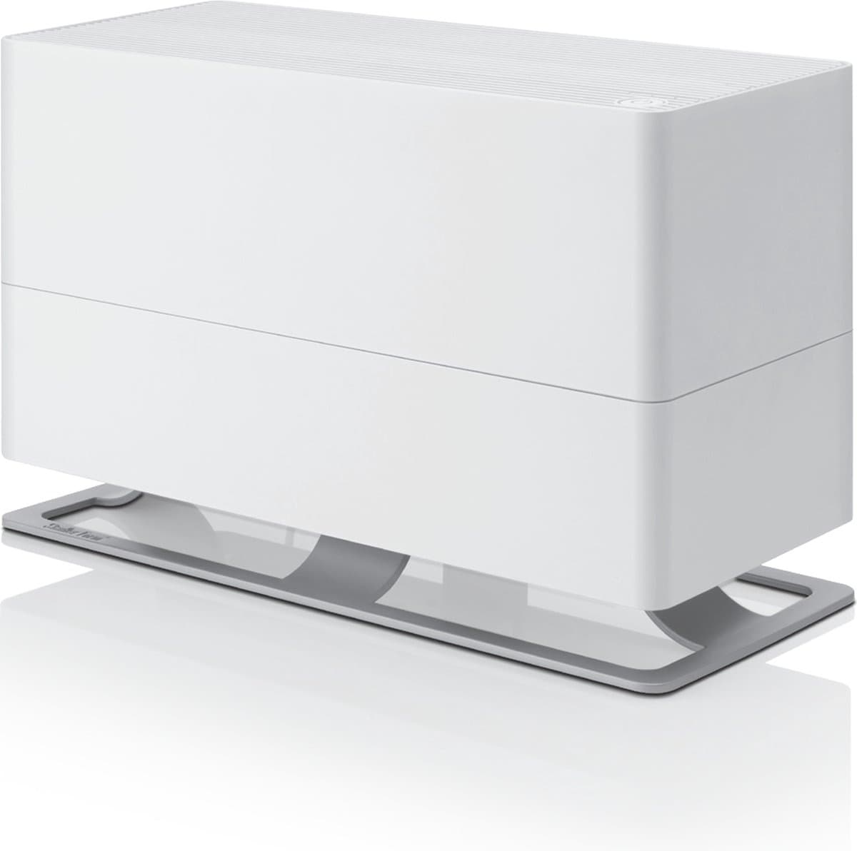 Stadler Form Oskar Big – Luchtbevochtiger – Evaporator 700 g/h – 6 L Tank – Hygrostaat – Fluisterstil 25–46 dB(A) – Nachtmodus & Dimbare LED’s – Voor Ruimtes tot 100 m² – Wit