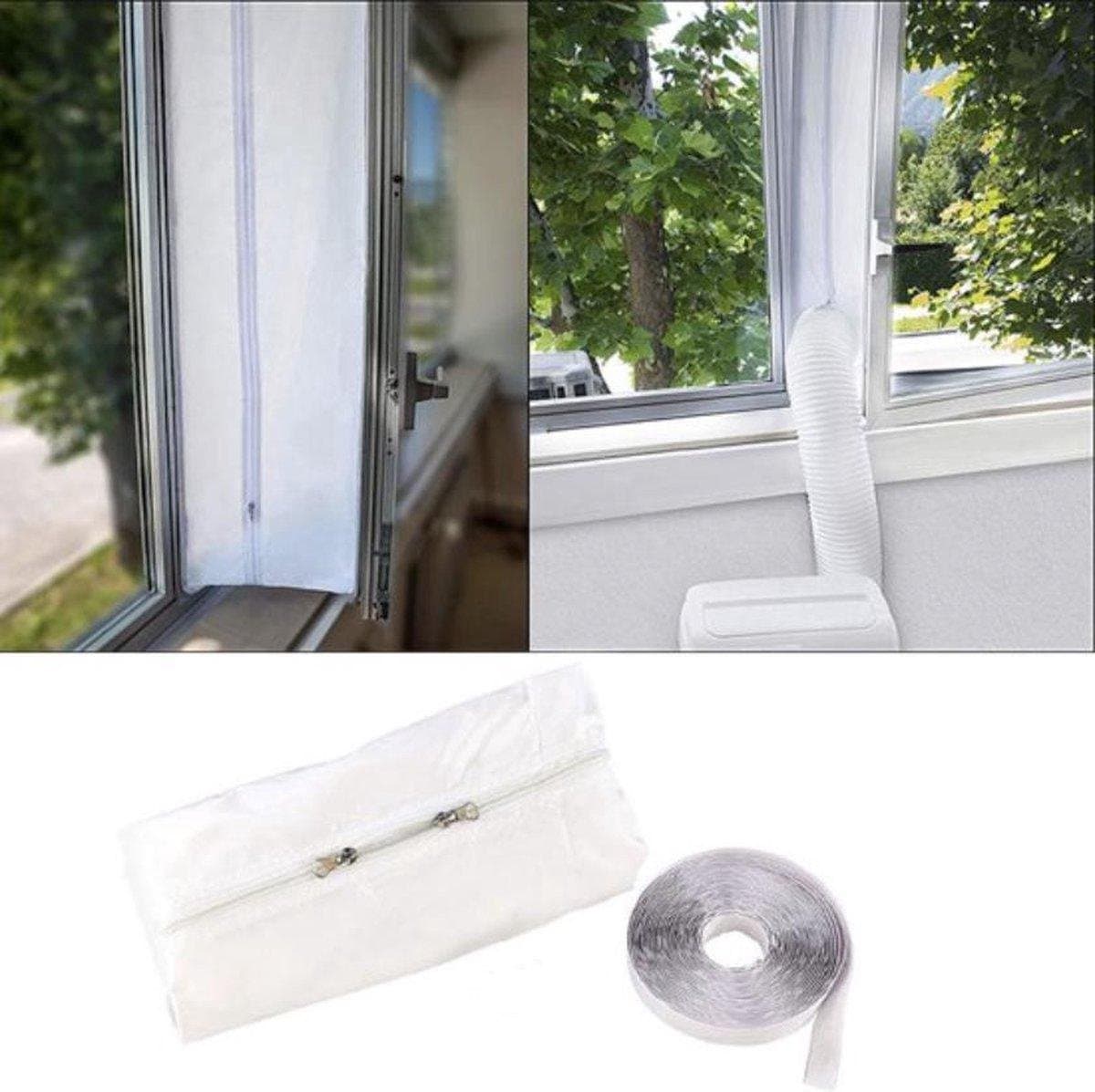 Raamafdichtingskit mobiele airco - 400 cm