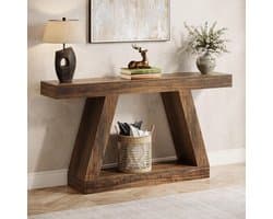 Tribesigns Consoletafel Industrieel - afbeelding 1