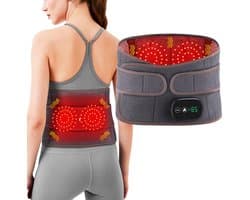 Elektrisch Rugmassageband Warmte Trillingen