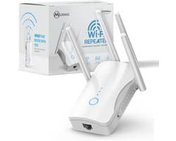 Wit Muring WiFi Versterker