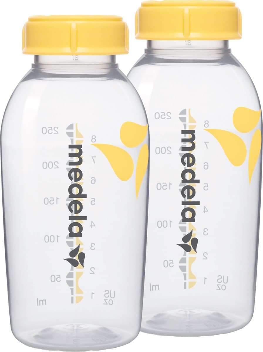 Medela Moedermelk Bewaarflesjes – BPA-vrij - Set van 2x 250 ml per fles