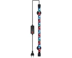 Aquarium Light, Aquarium Lighting for Aquariums, Aquarium Light with Very Bright LED Chip, Full Spectrum Aquarium Light for Freshwater and Sea Aquariums (24 LEDS-EU)