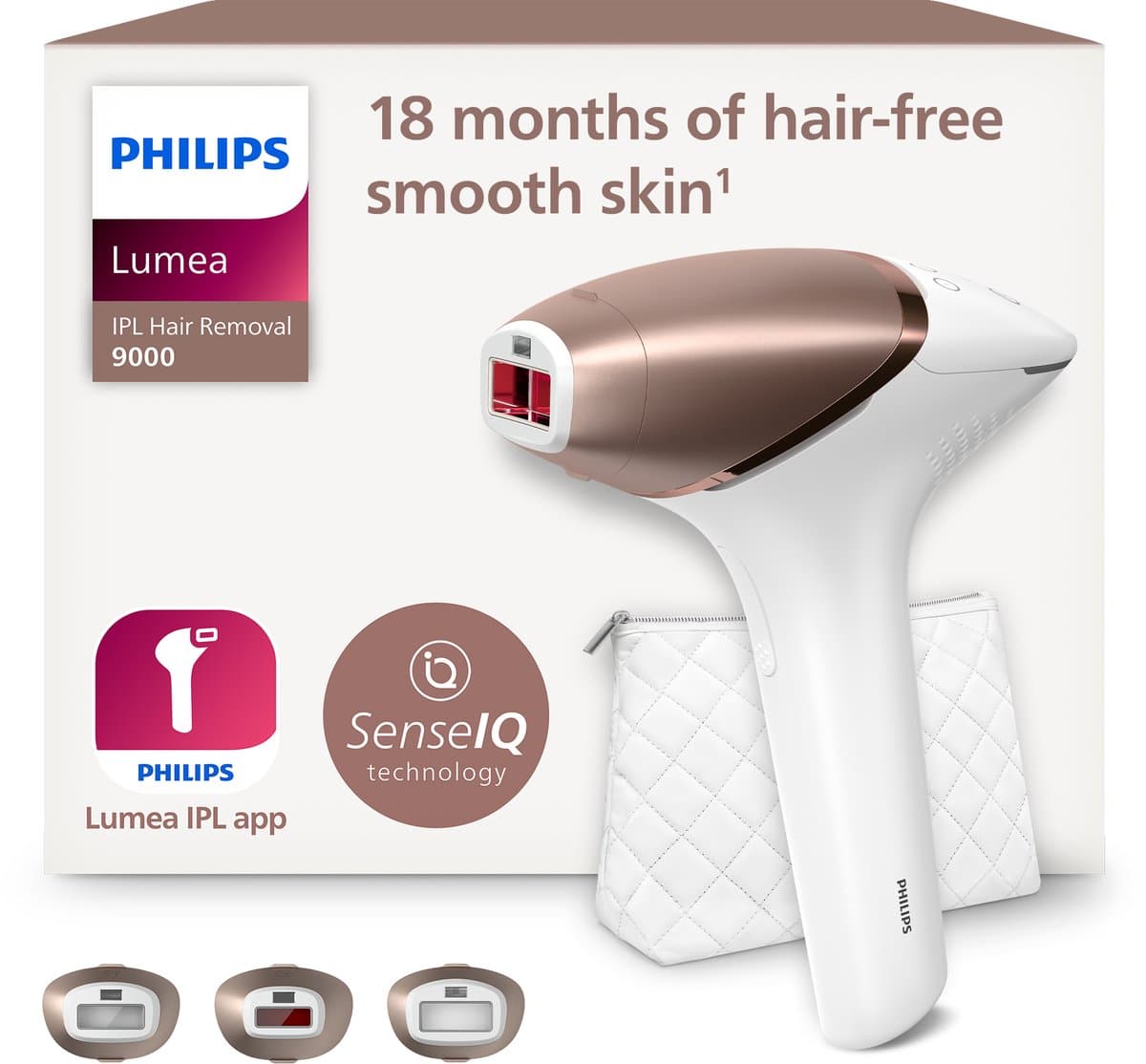 Philips Lumea Prestige 9000 Series - IPL Ontharingsapparaat - 3 opzetstukken - BRI955/00 - afbeelding 1