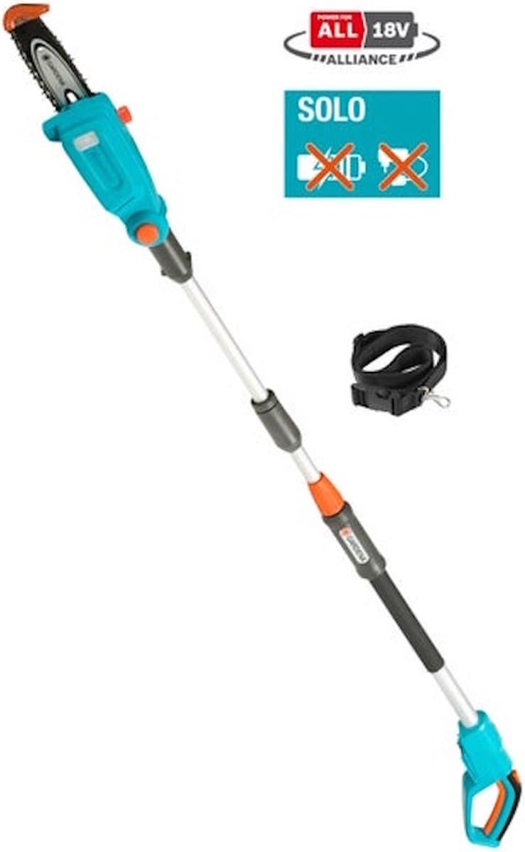 GARDENA TCS 20/18 P4A solo Accu telescopische heggenschaar - Zonder accu en lader