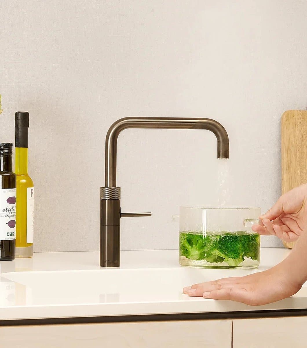 Quooker Fusion Square Kokendwaterkraan - U uitloop - COMBI+ - 3 in 1