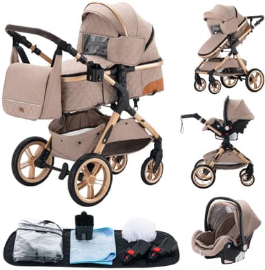Mila 3 in 1 Kinderwagen