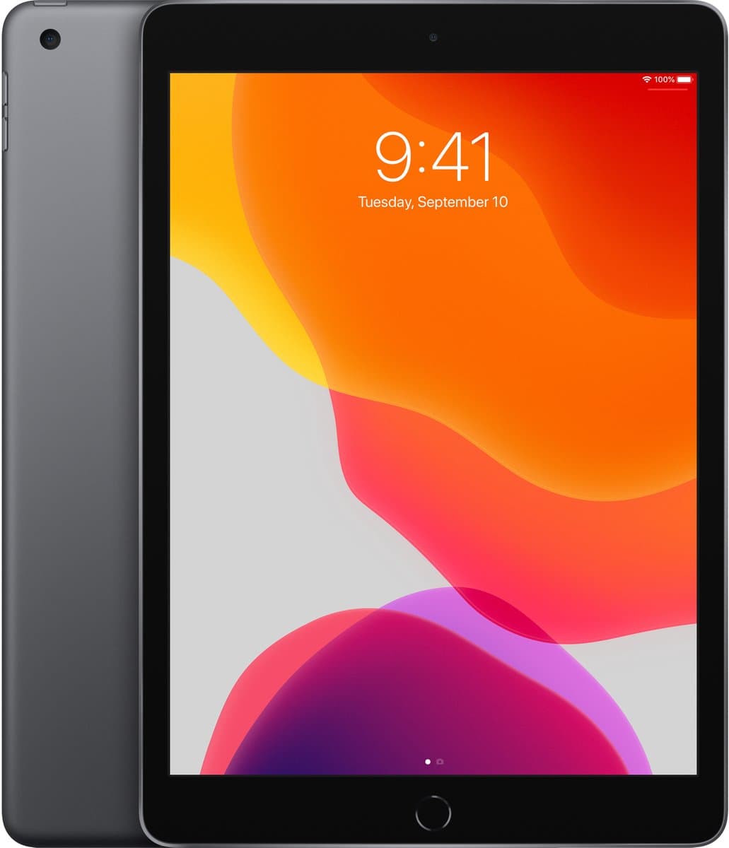 Apple iPad (2019) - 10.2 inch - WiFi - 128GB - Spacegrijs - afbeelding 1