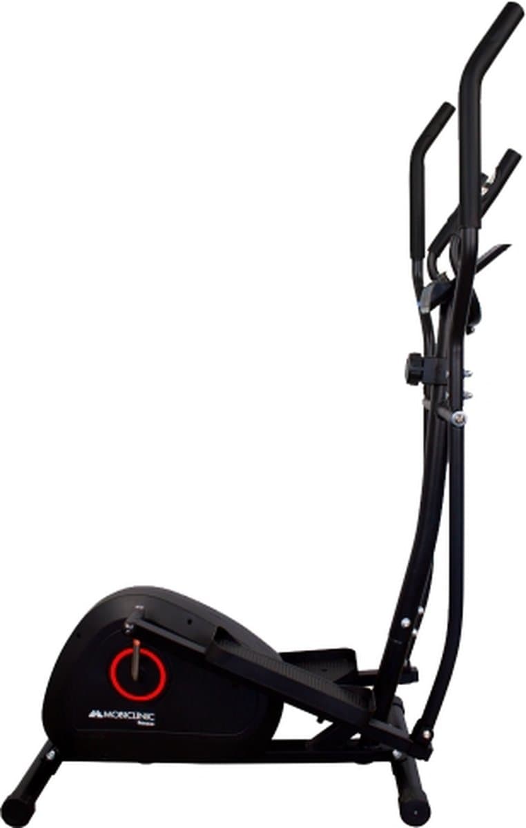 Mobiclinic ATLAS - Crosstrainer - 8 weerstandsniveaus - LCD scherm - Ergonomische handgrepen - Antislip pedalen - Inklapbare elliptische trainer - Tot 100 KG - Weerstand wiel 4KG