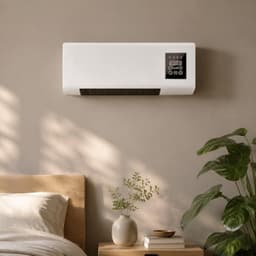 Productfoto van Draagbare Airco - Split Unit - Comfort Thuis - Stille Werking - Compact Ontwerp - Wit