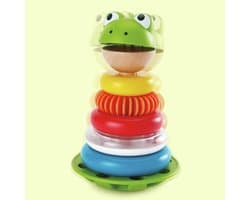 Hape Stapelfrosch Kikker - Houten Stapelringen Peuter Speelgoed 12M+
