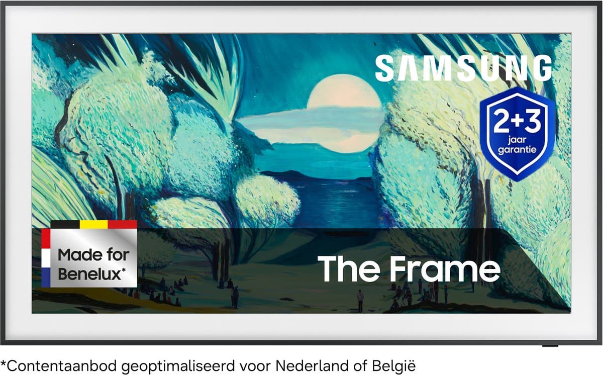 Samsung The Frame QE55LS03F: kunstwerk QLED TV