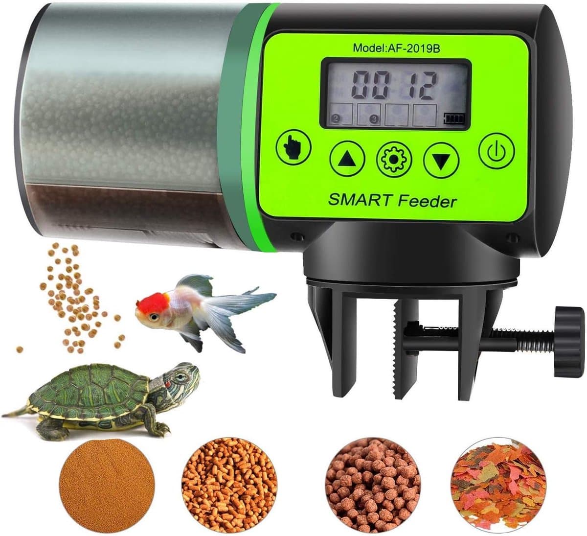 Automatische Voederautomaat - 200ml - Aquarium - Vissen Visvoer Voer Automaat - Visvoerdispenser met Timer - Automatische vissenvoerder - voor Aquarium, Vistank, Schildpaddentank