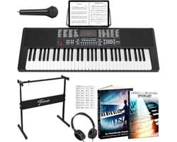 Finesse Keyboard Piano 61 Keys met Statief