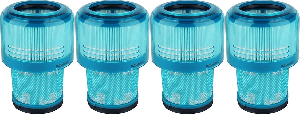4 x HEPA Filter voor Dyson V15 en V11 Detect - Complete Extra Stofzuiger Vervanging.