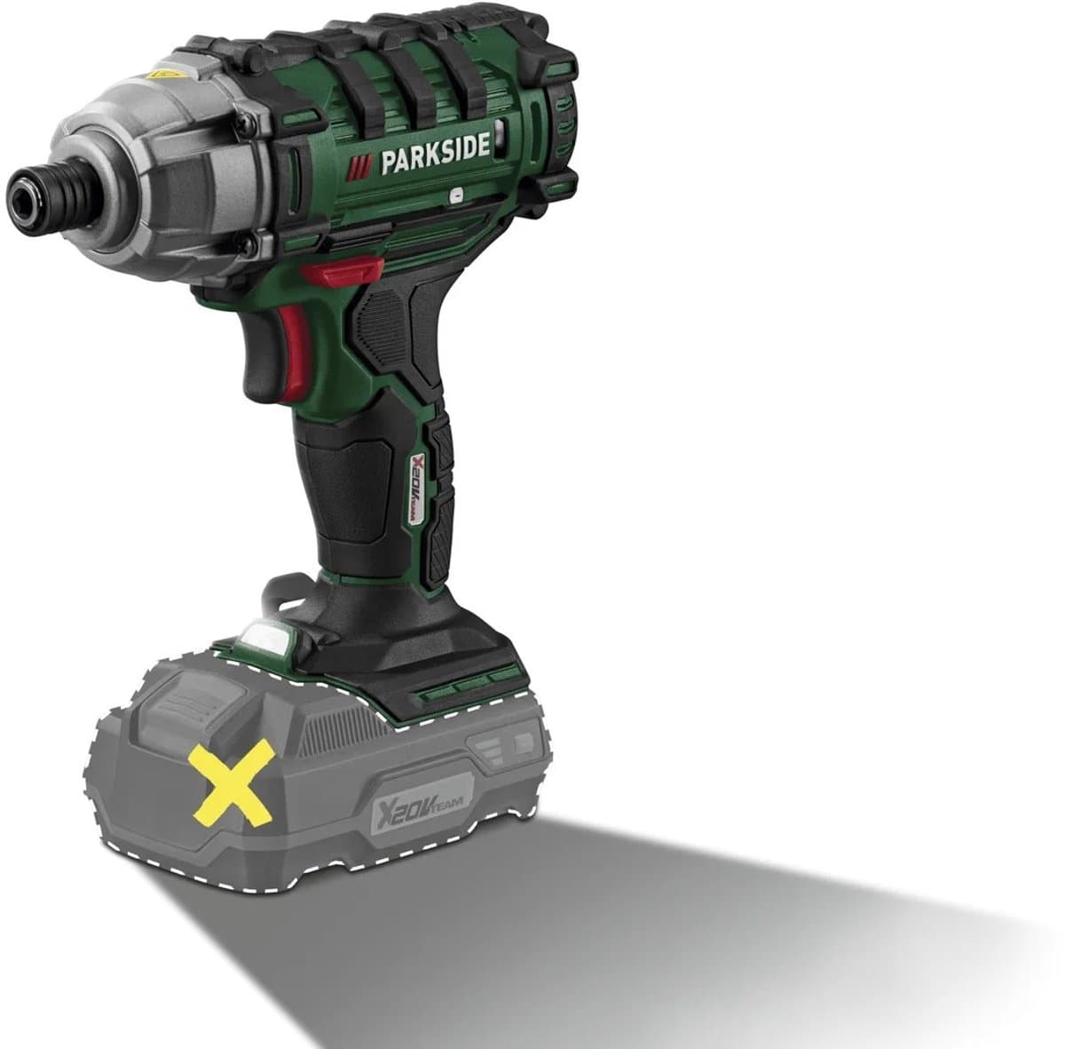 PARKSIDE® Accu-slagschroevendraaier 20 V zonder accu en lader - afbeelding 1