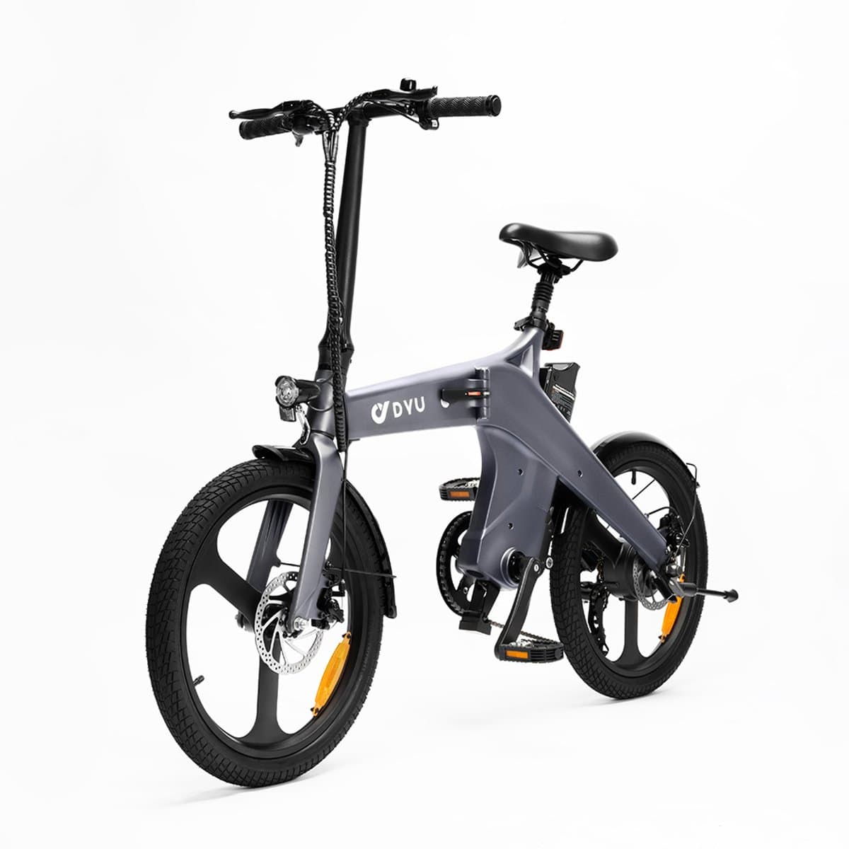 DYU T1 E-Bike - 20 inch - 60km actieradius-250W motor -grijs