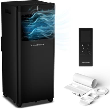 Erikssøn Comfort Pro Cool 10.000 BTU zwart