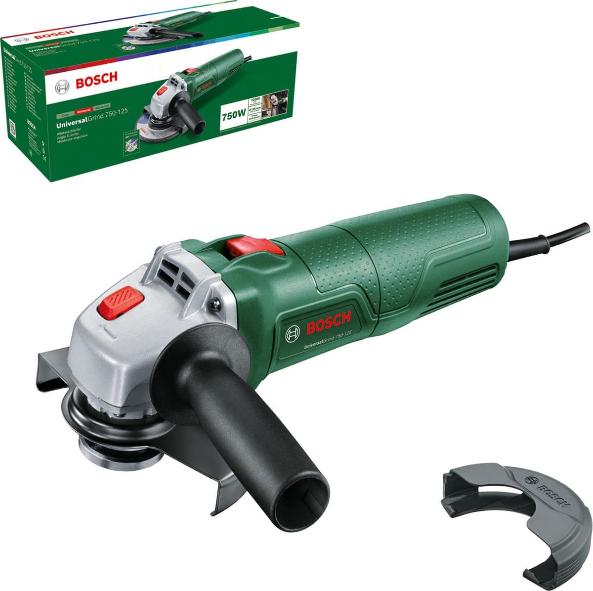 Bosch UniversalGrind 750-125 - 750W compacte haakseslijper