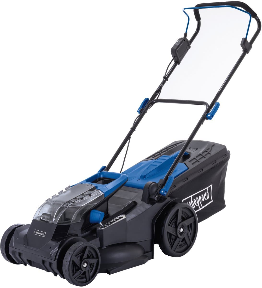 Scheppach Accu Grasmaaier BC-MP430-X - Mulchfunctie - 43cm maaibreedte - 6 instelbare maaihoogtes: 27-75mm - 700m² - excl. accu's & lader