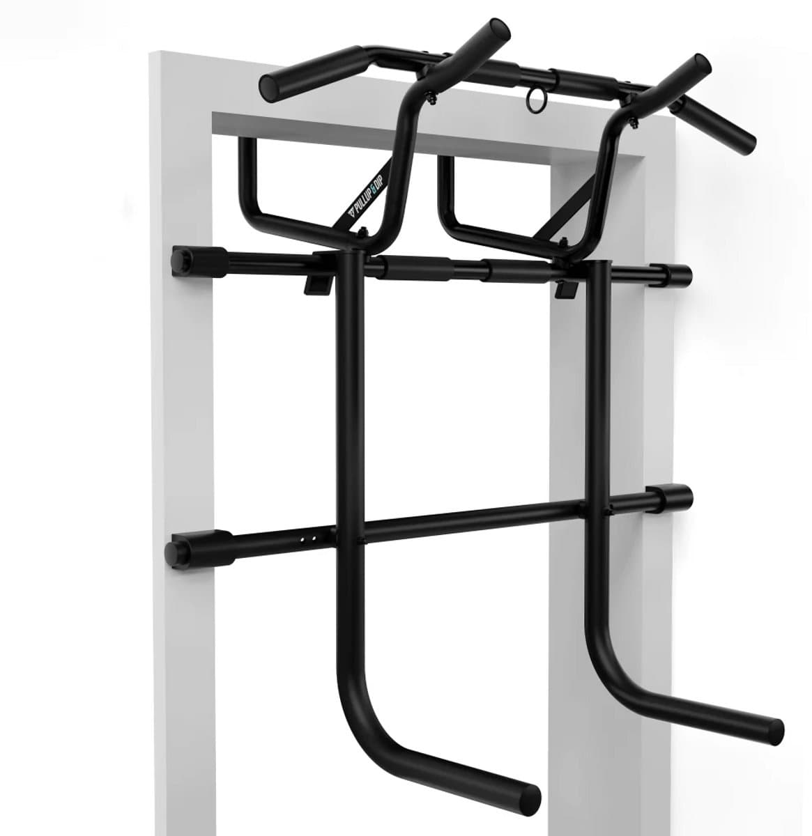 Pullup & Dip Deuropening Optrek- en Dipstang Bundel - Calisthenics - Roestvrij Staal - 110 kg - Verstelbaar