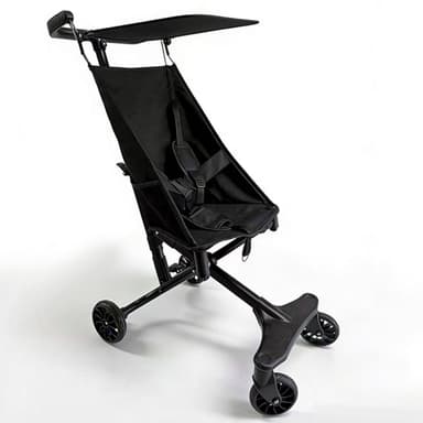 QGT Compacte Buggy 2.8kg - Lichtgewicht Reisbuggy met 1-Klik Inklapbaar