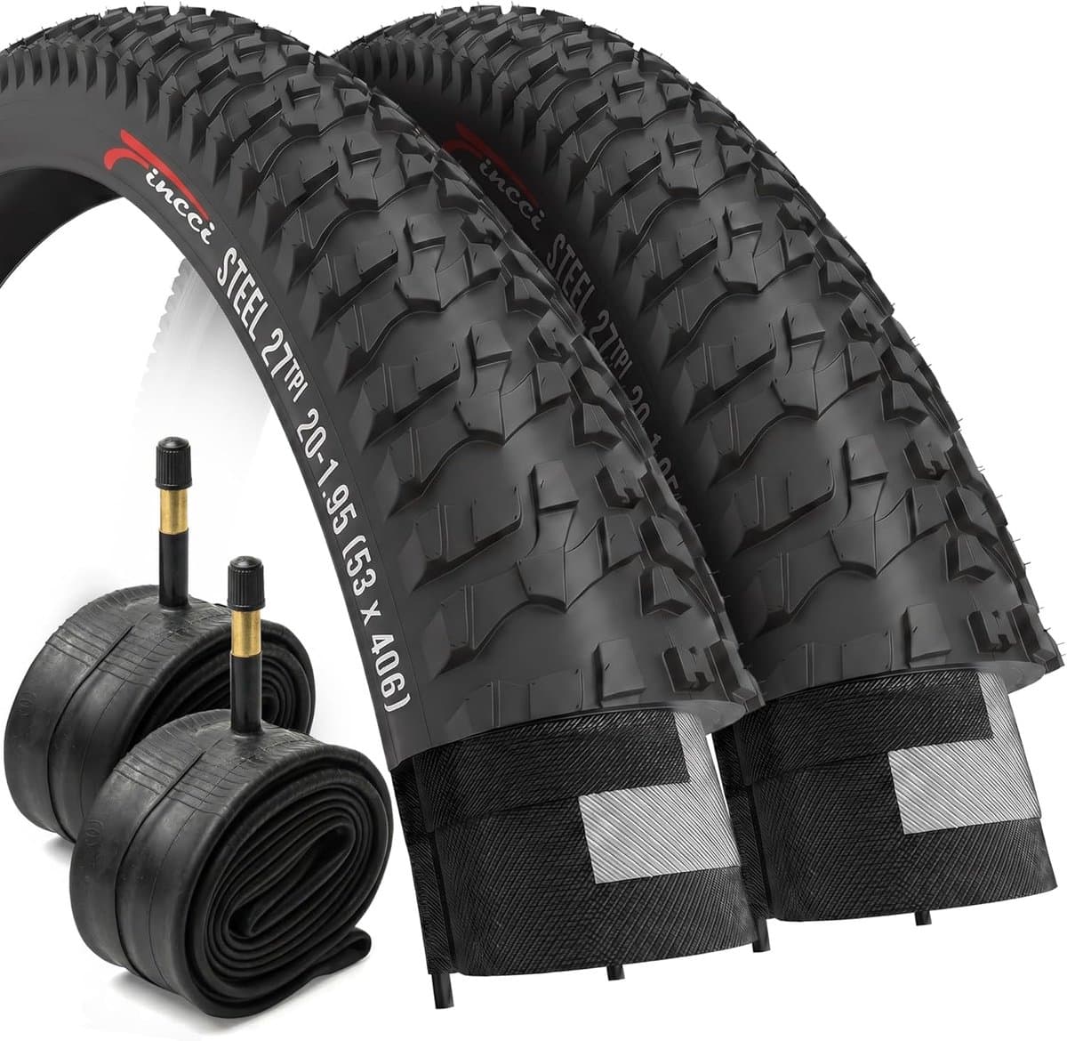 Binnenband Fatbike 20x4.0 - Buitenband en Binnenband Set - 20 Inch - Robuuste ATV Band - Optimale Grip - Voor Kinderen en Volwassenen