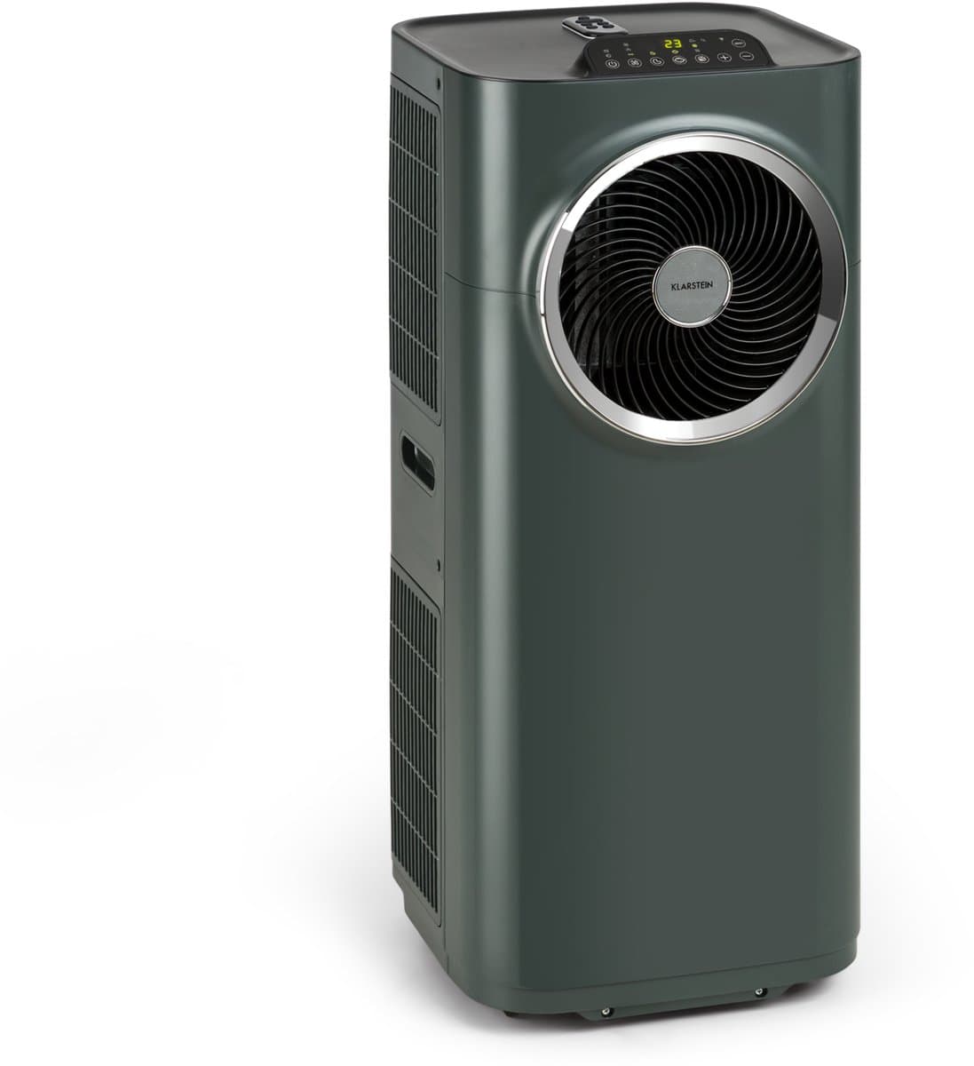 Klarstein mobiele airconditioner met luchtafvoerslang, 5-in-1 airconditioner, ventilator, luchtontvochtiger, luchtreiniger & nachtmodus, app-bediening, kleine & draagbare airconditioner voor thuis & op kantoor, 10000 BTU,9 kW voor 49 m² 50 dB