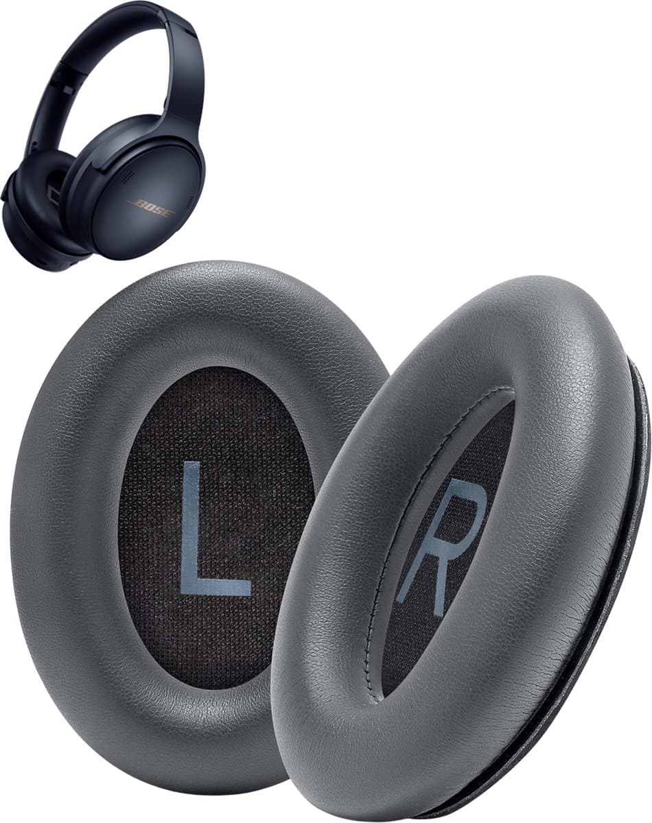 Vervangende oorkussens voor Bose QuietComfort 45 / QC45 / QuietComfort SE - Oorkussens voor koptelefoon - Ear pads headphones - Grijs