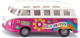 Productfoto van SIKU Super VW T1 Samba Flower Power - metalen model 1:50