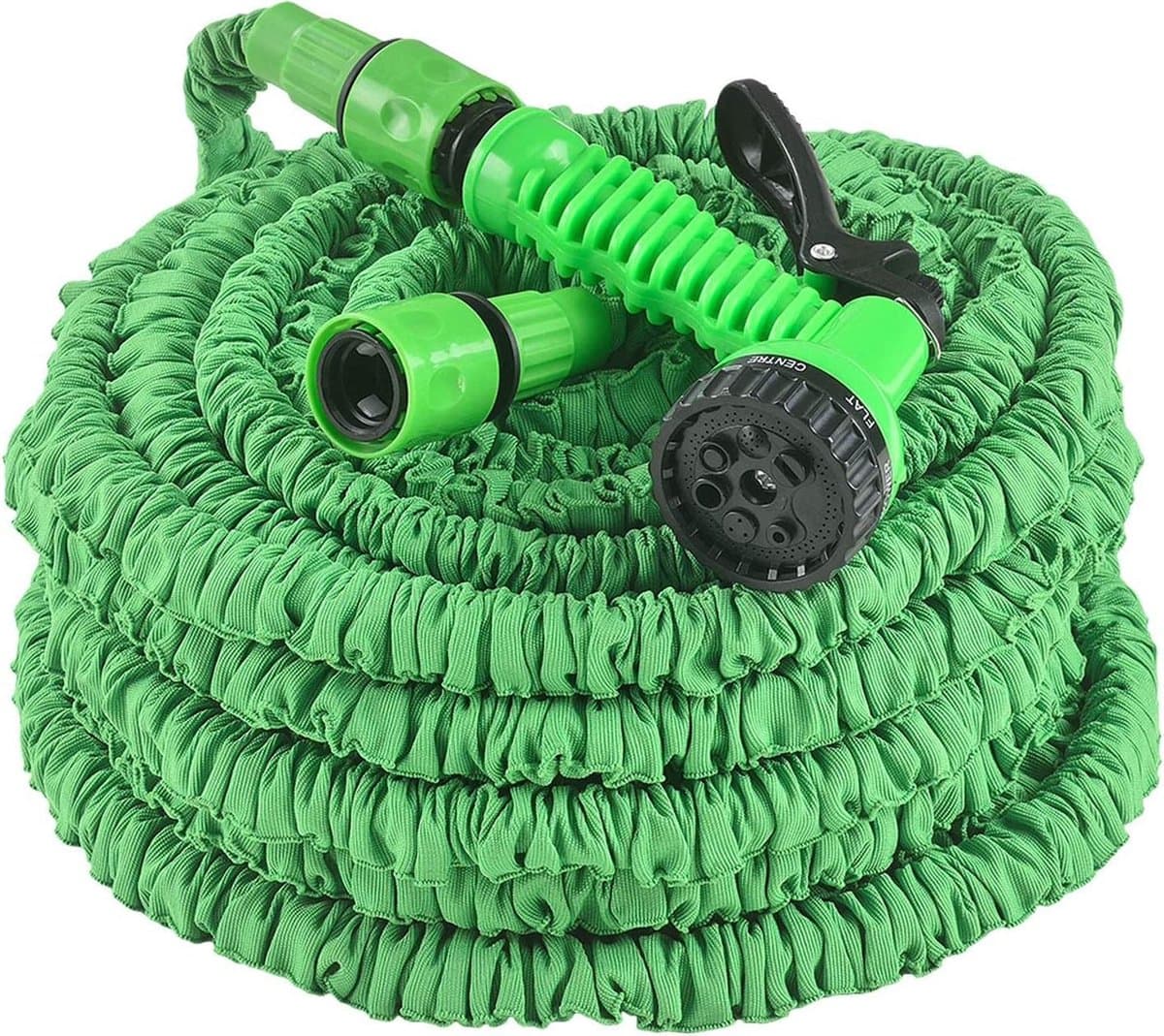 Flexibele Tuinslang - 60 Meter - Groen - afbeelding 1