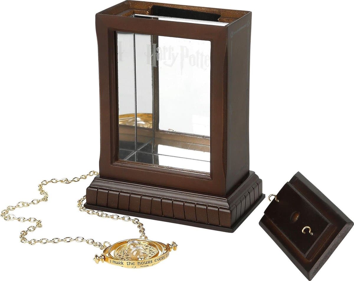 Noble Collection Harry Potter Time Turner ketting goudkleurig - afbeelding 1