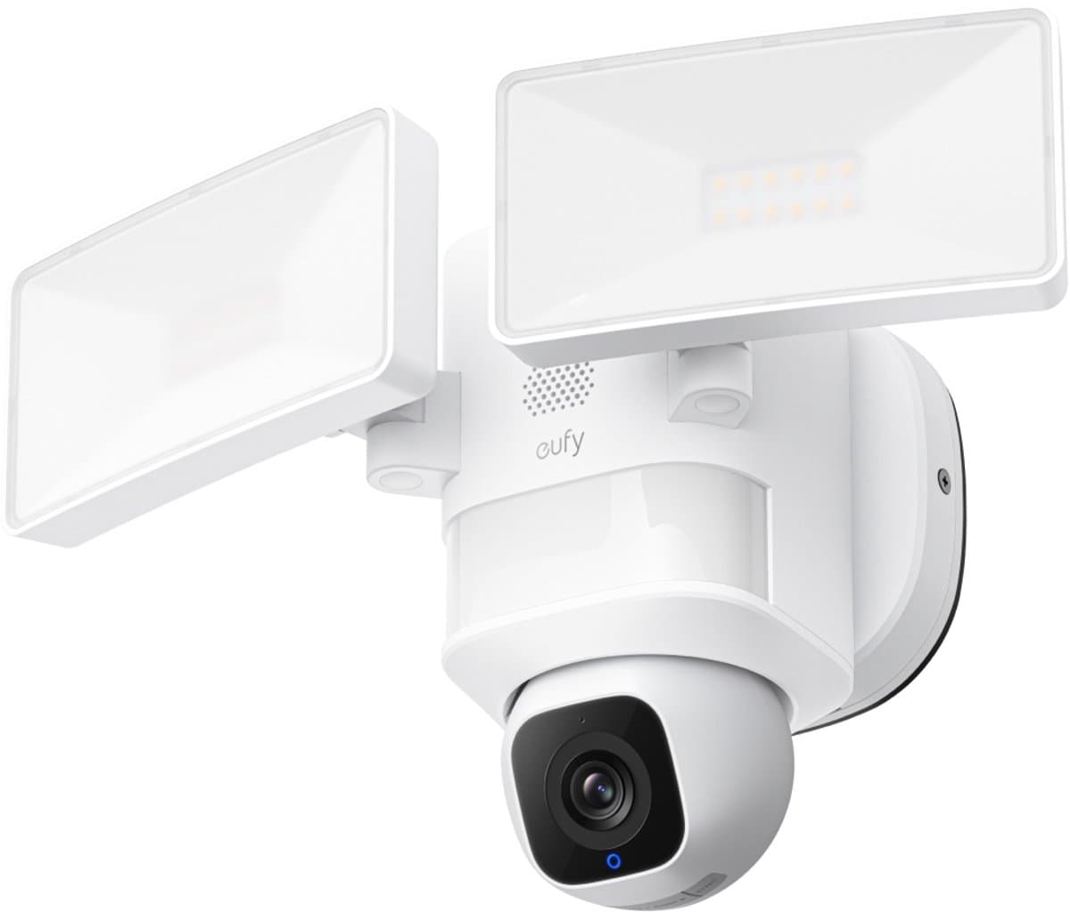 eufy Security E30 Floodlight Camera – 360° Pan & Tilt – 2K Video – AI Detectie e - afbeelding 1