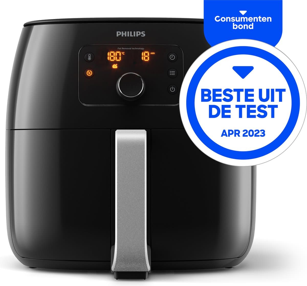 Philips Premium Series Airfryer XXL - HD9650/90 - 7.3L - Tot 6 Personen - afbeelding 1