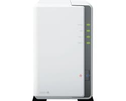 Synology DS223j - NAS - Western Digital RED 4TB (2x 2TB) - Wit