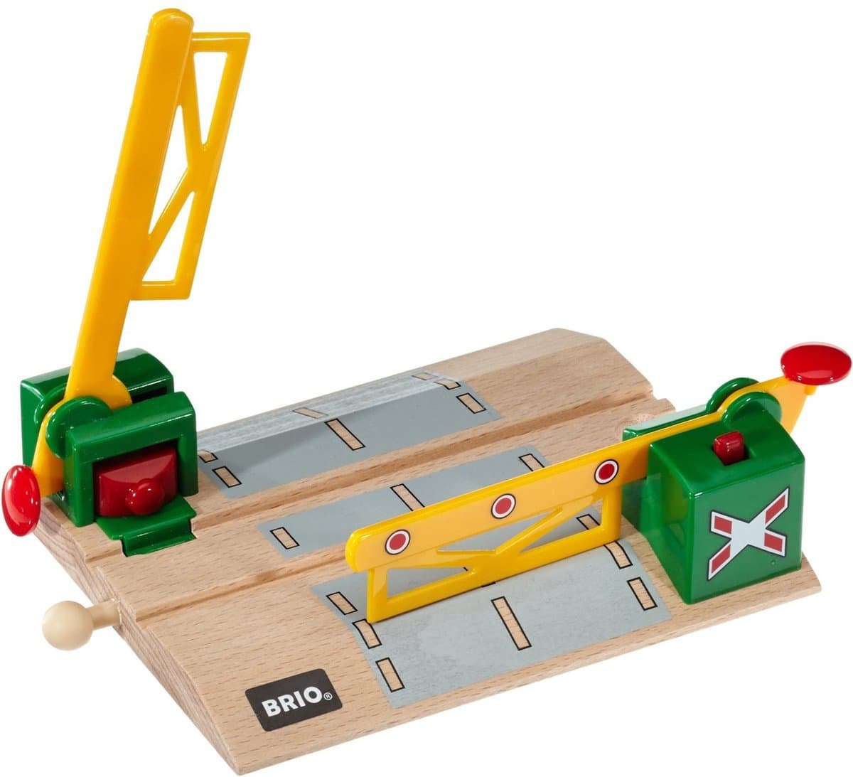 BRIO World Magnetische overweg baan 33750 - interactief treinaccessoire