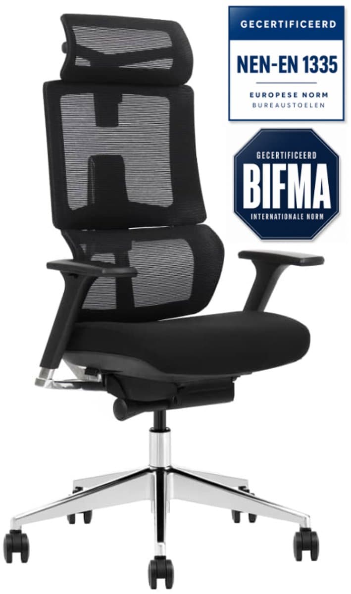 Stane Ergonomische Bureaustoel - Office Chair - Bureaustoelen voor Volwassenen - Gamestoel - Gamingsstoel - NEN-EN1335 Gecertificeerd