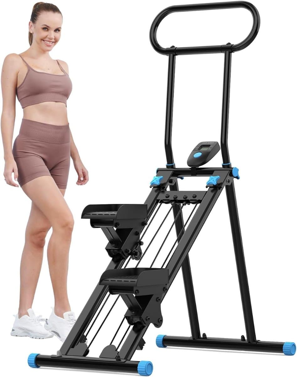QORA® Crosstrainer - Crosstrainers - Crosstrainer Fitness - Zwart - 135cm x 56cm x 25cm