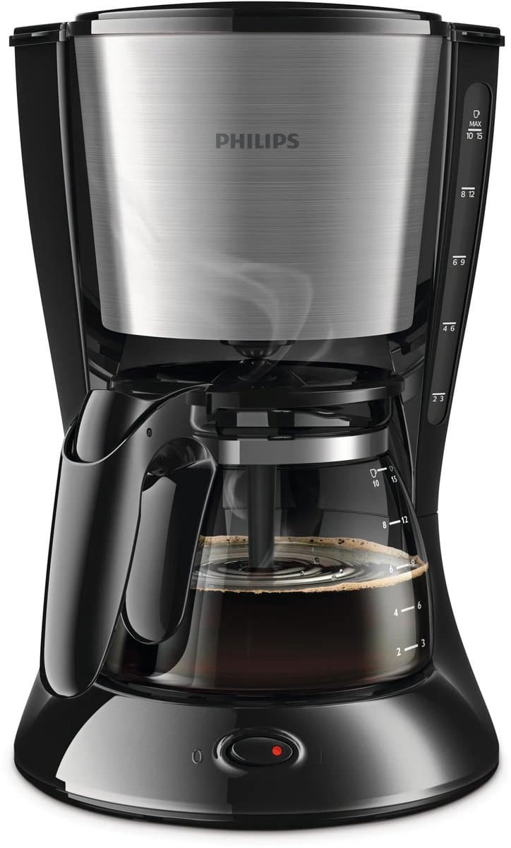 Philips Daily HD7462/20 - Koffiezetapparaat - Zwart/zilver