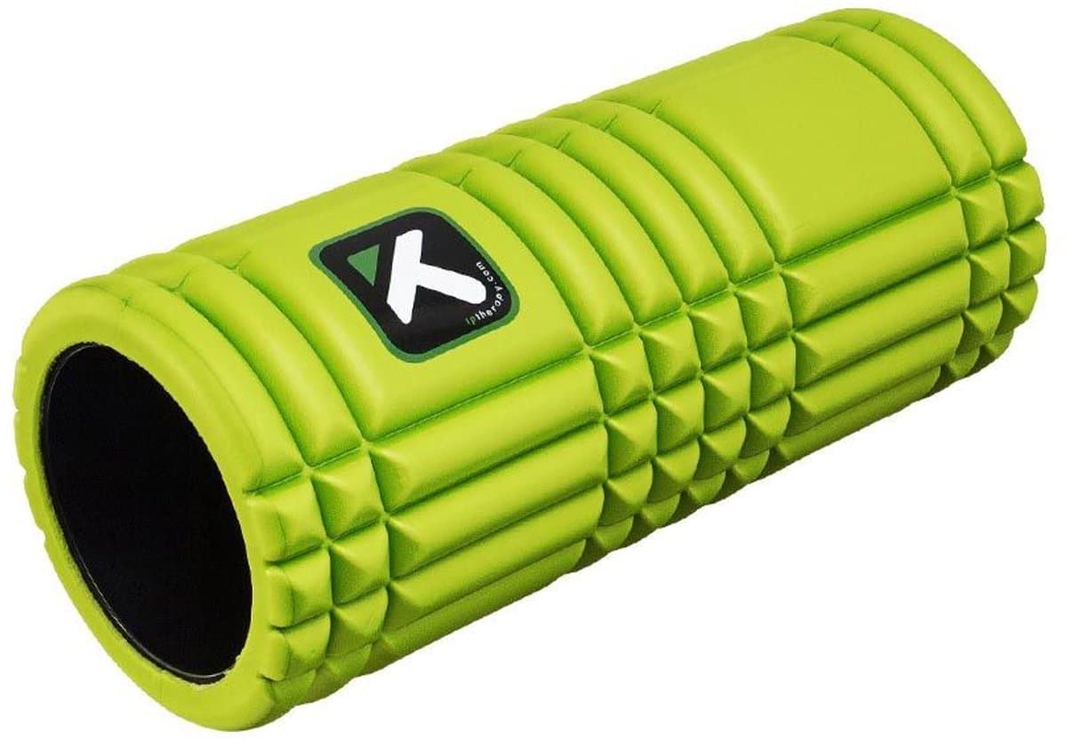 TriggerPoint - The Grid 1.0 Foam Roller - 33cm - Lime Groen - Schuim - Massage Roller - Yoga - Pilates - Fitness - afbeelding 1