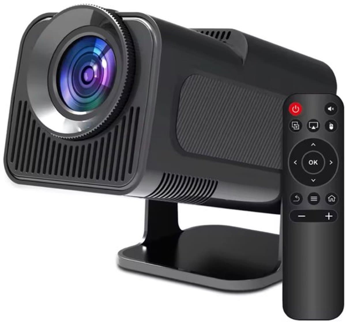 Magcubic PRO HY320 - 2024 model - WiFi 6 mini beamer- Ultieme draagbare beamer - 390 ANSI - 4K - 1080p - Android - Apple - Bt 5.0